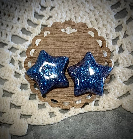 Holiday Clay Earrings-Stud